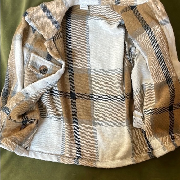 Kids Plaid Flannel Jacket - Picture 5 of 6
